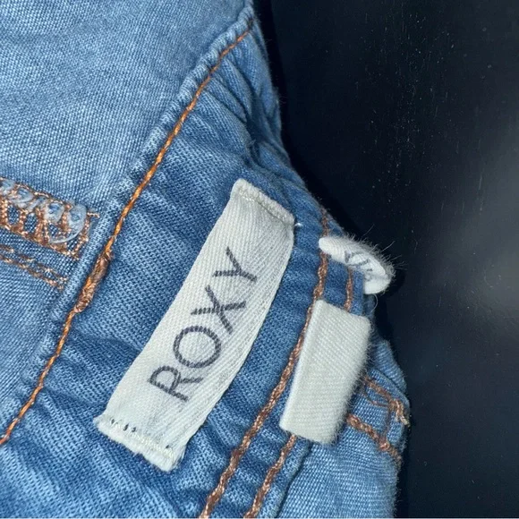 Roxy Light Blue Denim Overalls - Picture 14 of 15